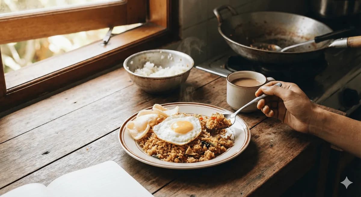 Nasi Goreng dan Seni Mencintai "Sisa Kemarin"