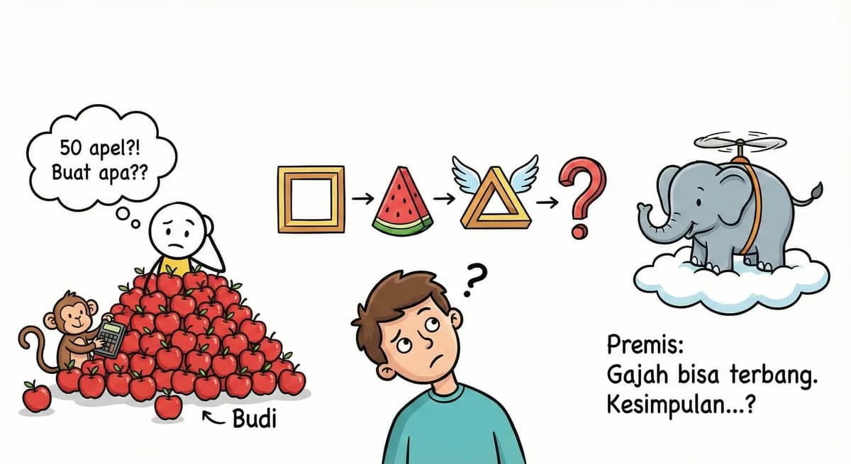 Misteri Soal TKA: Kenapa Semangka Bisa Jadi Segitiga dan Budi Selalu Membeli 50 Apel?