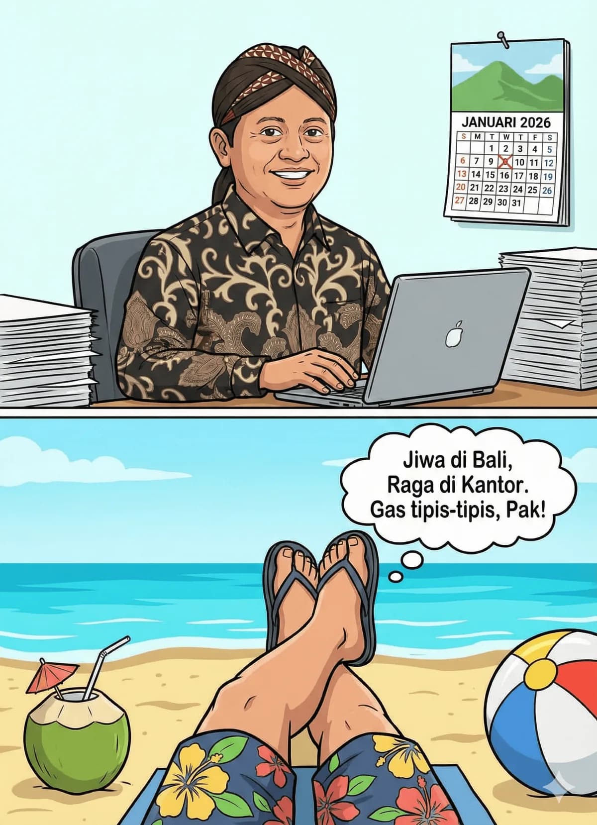 Tutorial Masuk Kantor Tanpa Drama: Panduan 'Nge-Gas Tipis' untuk Senin Pertama 2026