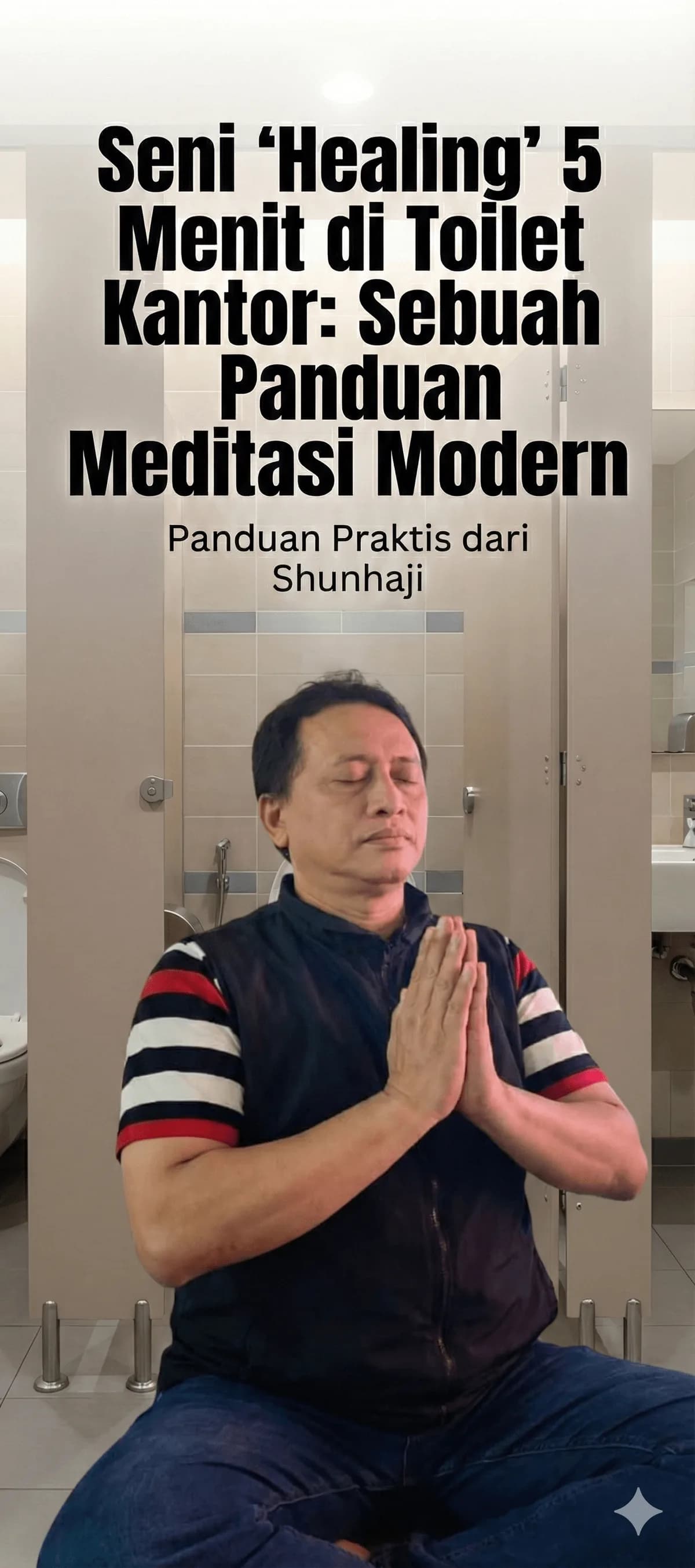 Seni 'Healing' 5 Menit di Toilet Kantor: Sebuah Panduan Meditasi Modern