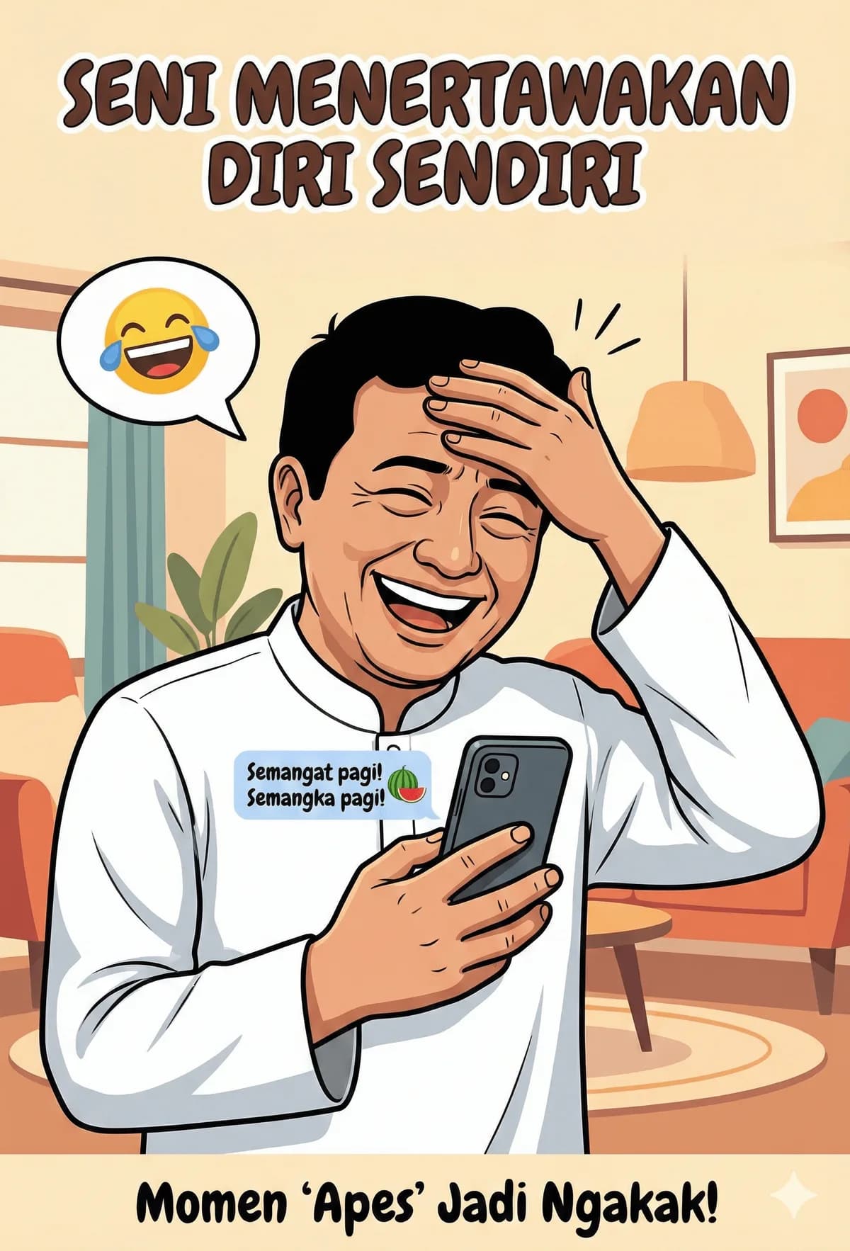 Seni Menertawakan Diri Sendiri: Karena Hidup Terlalu Singkat untuk Selalu Jaim