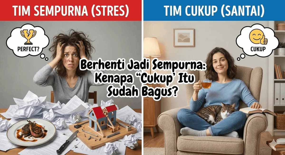 "Berhenti Jadi Sempurna: Kenapa 'Cukup' Itu Sudah Bagus?"