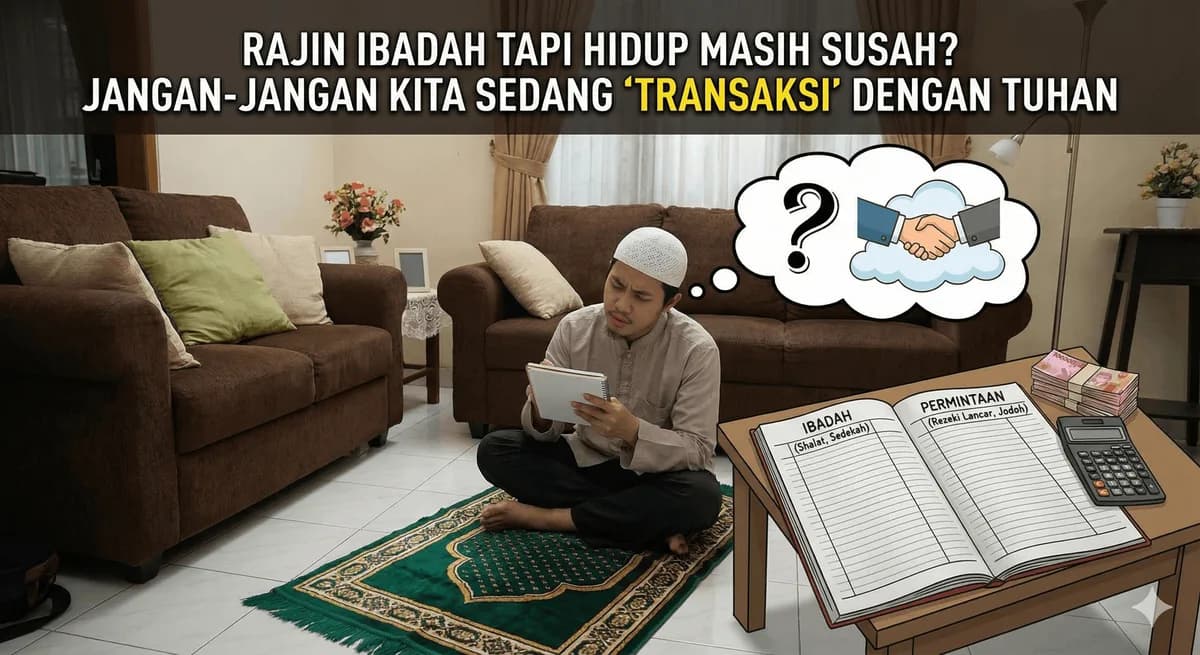 Rajin Ibadah tapi Hidup Masih Susah? Jangan-jangan Kita Sedang 'Transaksi' dengan Tuhan