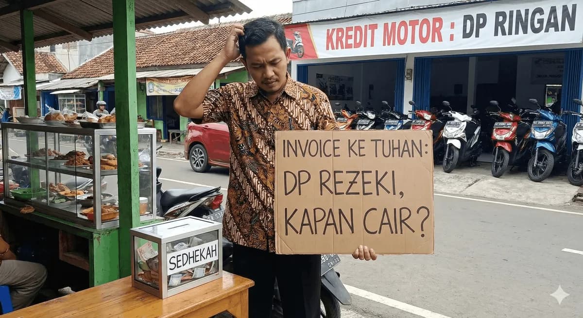 Sedekah Kok Rasanya Kayak DP Kredit? Hati-hati, Tuhan Bukan Vendor yang Bisa Kamu Tagih Invoice!