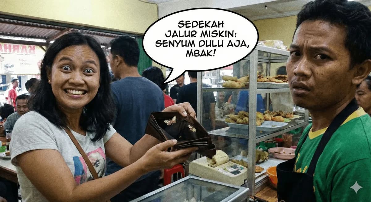 Sedekah Jalur Miskin: Cara Masuk Surga Modal "Napas" (Dompet Aman, Pahala Jalan)