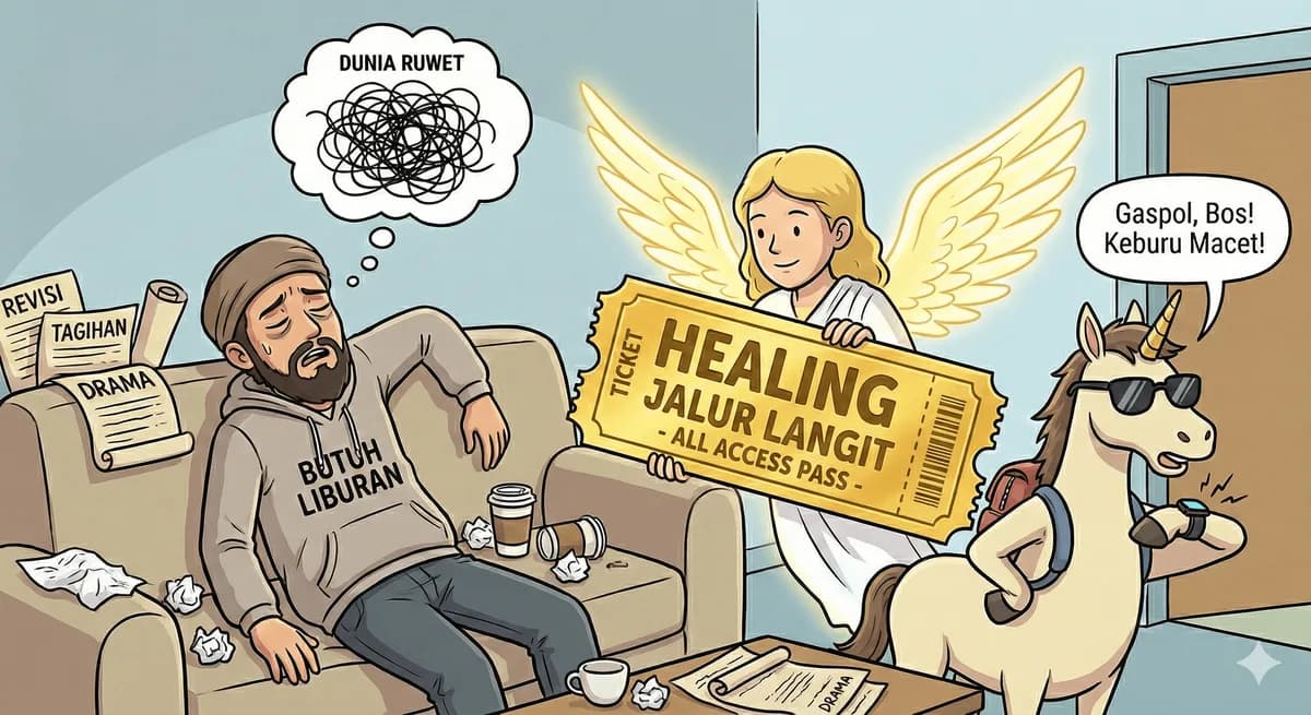 Lagi Capek Hidup? Belajar "Healing Jalur Langit" dari Peristiwa Isra' Mi'raj