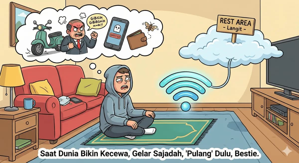 Saat Dunia Bikin Kecewa, Isra' Mi'raj Mengajarkan Kita Cara 'Pulang'