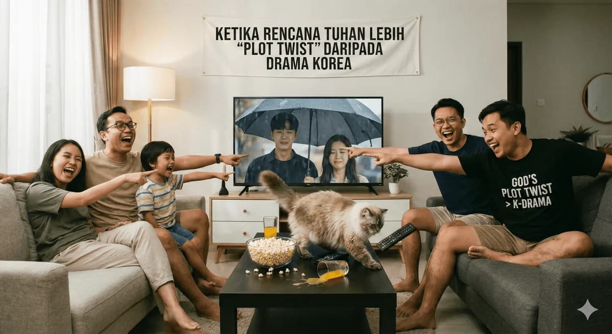 Ketika Rencana Tuhan Lebih "Plot Twist" daripada Drama Korea