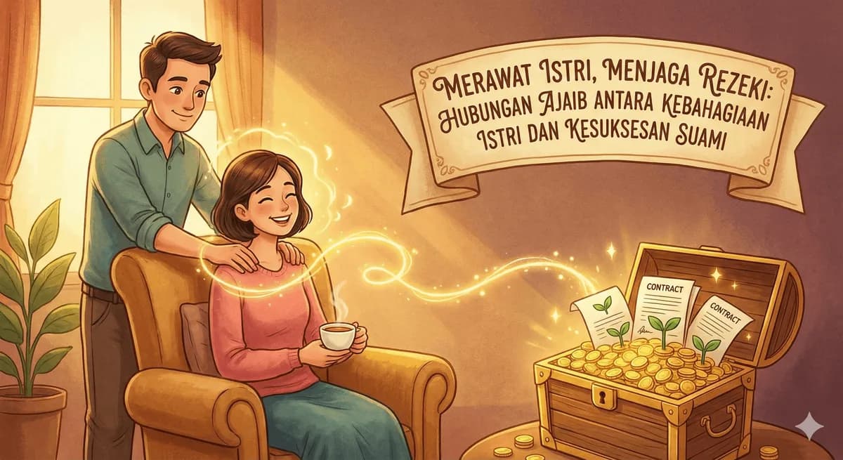 Merawat Istri, Menjaga Rezeki: Hubungan Ajaib Antara Kebahagiaan Istri dan Kesuksesan Suami