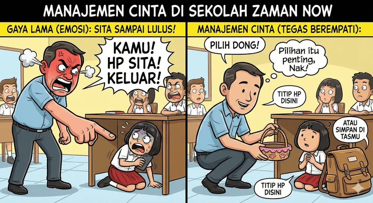 Manajemen Cinta (Compassionate Management) di Sekolah Zaman Now: Biar Nggak "Senggol Bacok" Melulu