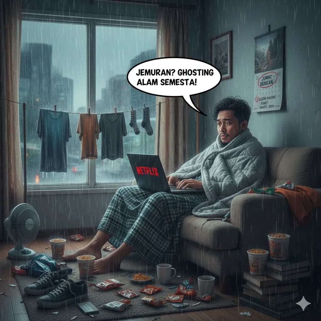 Hujan Guyur Berbagai Wilayah Indonesia Hari Ini, Sampai Kapan Fenomena Ini Berlangsung?