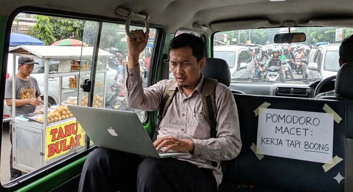 Produktif Tanpa Burnout: Teknik Manajemen Waktu untuk Orang Indonesia yang Sibuk dan Sering Kena Macet