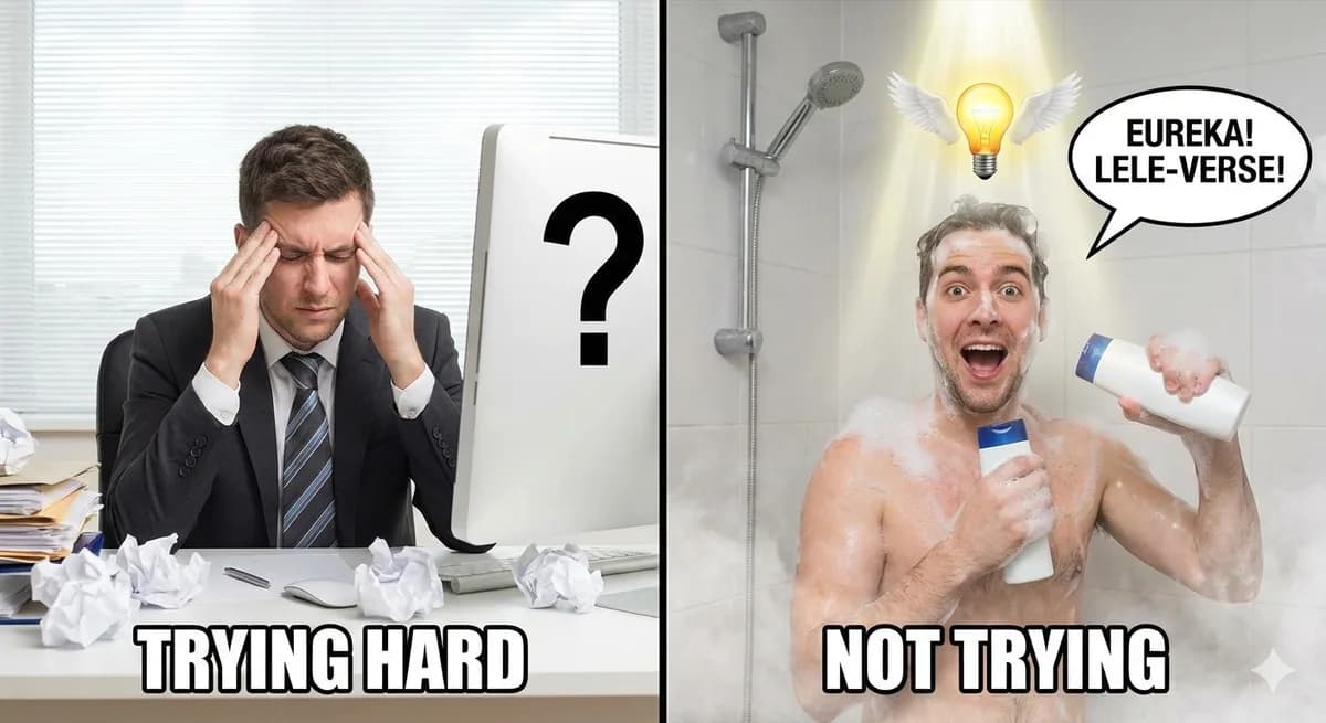 Kenapa Ide Kreatif Cuma Muncul Pas Lagi Mandi atau Pas Mau Tidur? (Sebuah Investigasi Amatir)