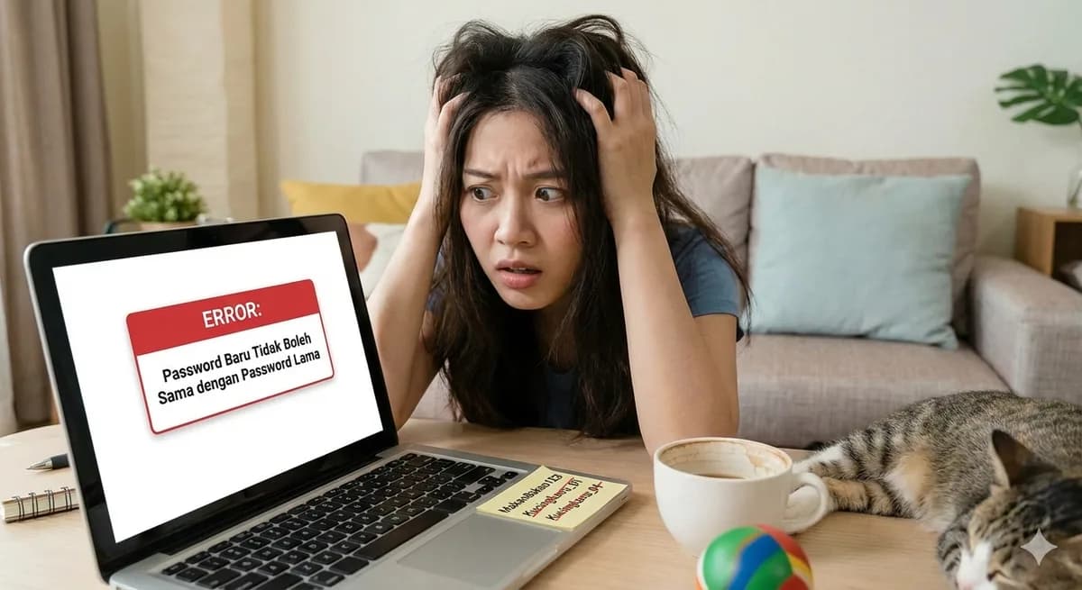 Tragedi Lupa Password: Saat 'Password Baru Tidak Boleh Sama dengan Password Lama' Menghancurkan Mental