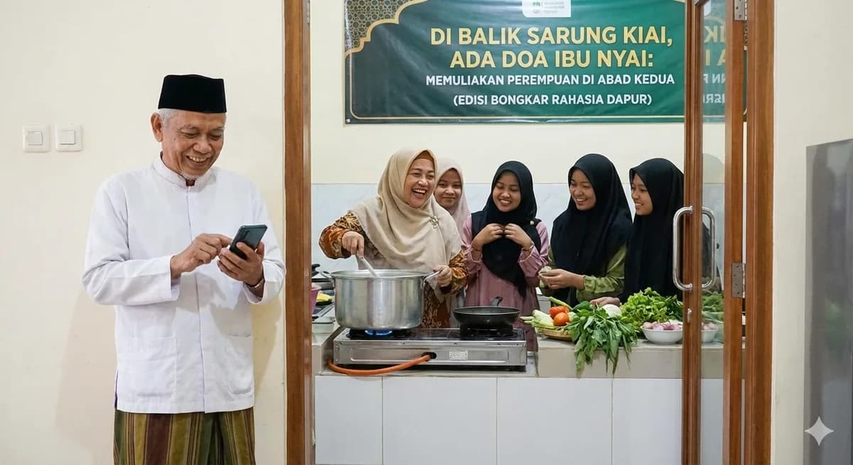 Di Balik Sarung Kiai, Ada Doa Ibu Nyai: Memuliakan Perempuan di Abad Kedua (Edisi Bongkar Rahasia Dapur)