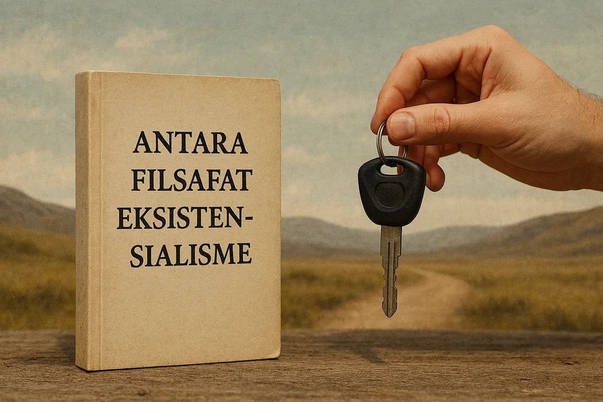 Antara Filsafat Eksistensialisme dan Kunci Motor yang di Genggaman