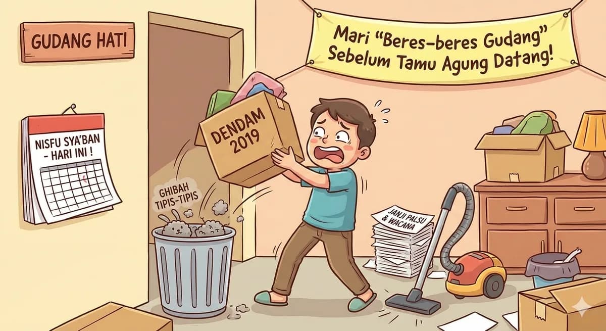 Nisfu Sya'ban: Mari "Beres-beres Gudang" Sebelum Tamu Agung Datang