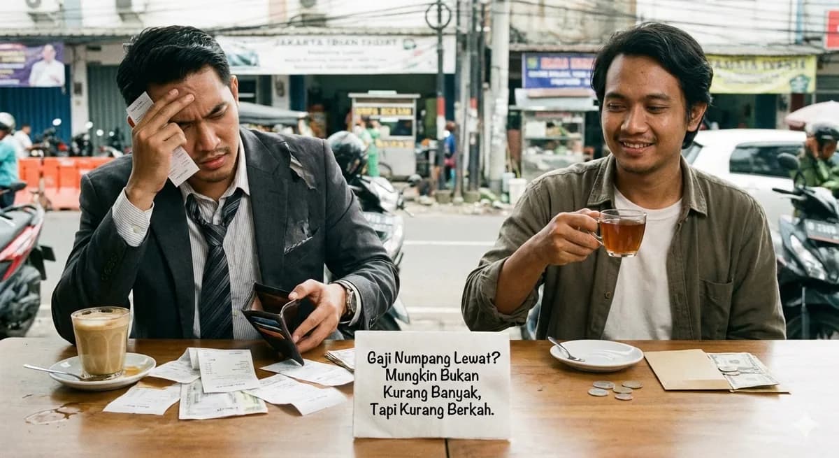 Gaji Numpang Lewat? Mungkin Bukan Kurang Banyak, Tapi Kurang Berkah