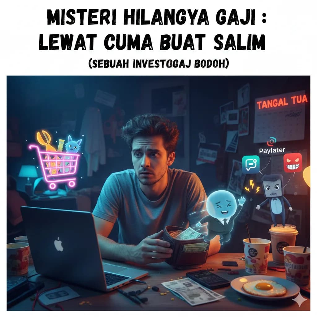 Misteri Hilangnya Gaji: Lewat Cuma Buat Salim (Sebuah Investigasi Bodoh)
