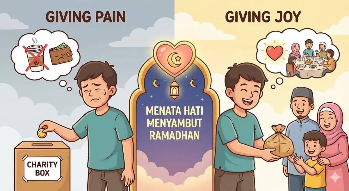 Mengubah "Giving Pain" Jadi "Giving Joy": Seni Menata Hati Menyambut Ramadhan