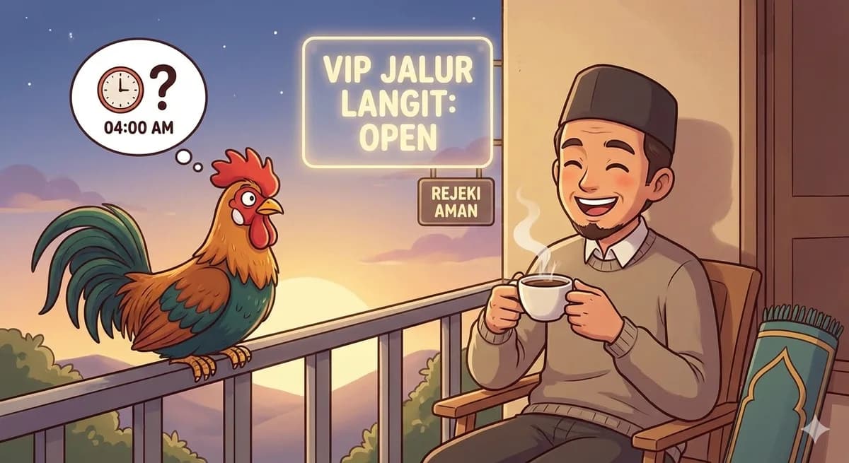 Rejeki Nggak Selalu "Dipatok Ayam", Tapi Bangun Pagi Emang Bikin Happy
