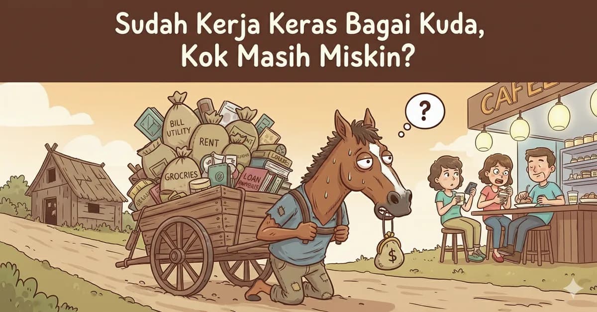 Sudah Kerja Keras Bagai Kuda, Kok Masih Miskin? 