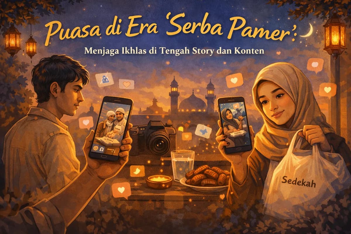 Puasa di Era ‘Serba Pamer’: Menjaga Ikhlas di Tengah Story dan Konten