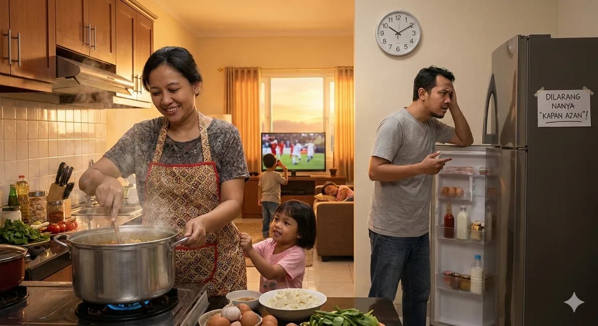 Tips Menghadapi "Jam Rawan" Menjelang Buka Puasa agar Rumah Tetap Damai