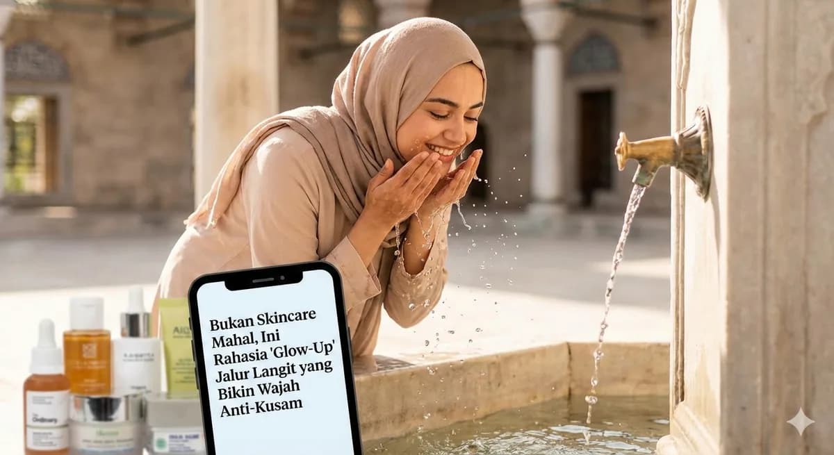 Bukan Skincare Mahal, Ini Rahasia 'Glow-Up' Jalur Langit yang Bikin Wajah Anti-Kusam