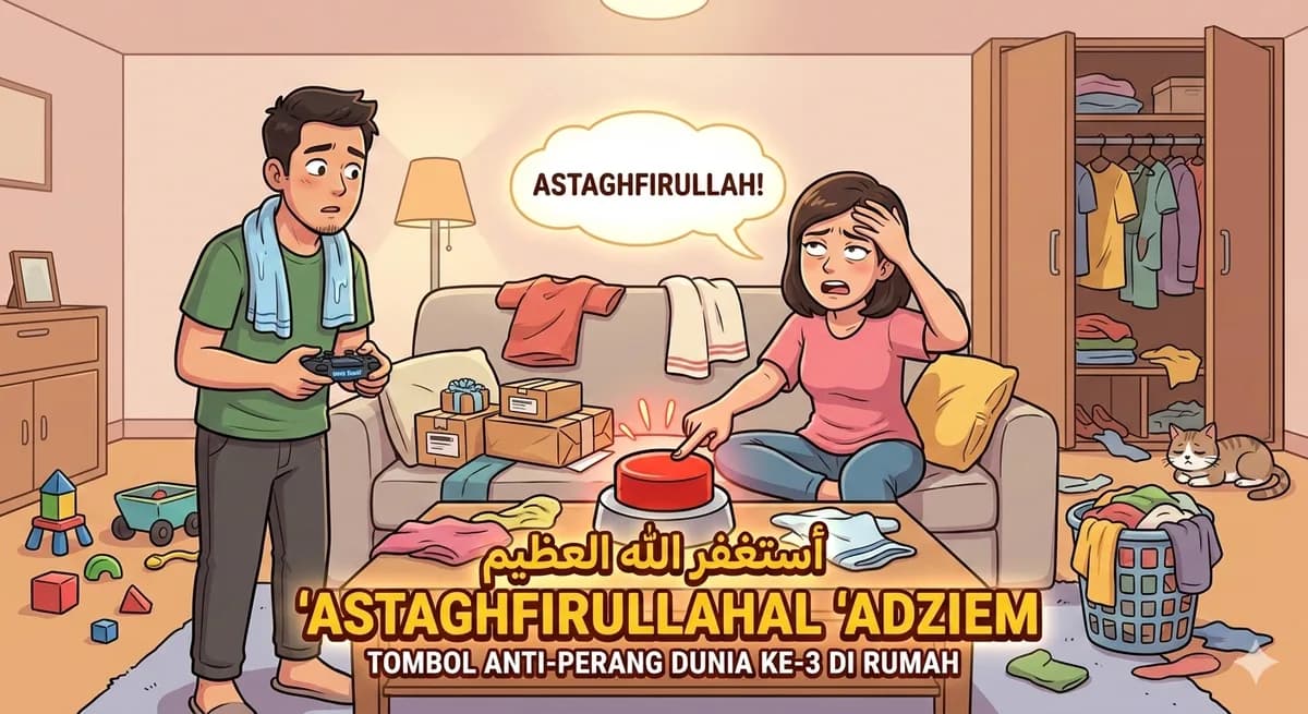 Bukan Sekadar Dzikir, 'Astaghfirullah' Adalah Tombol Anti-Perang Dunia ke-3 di Rumah