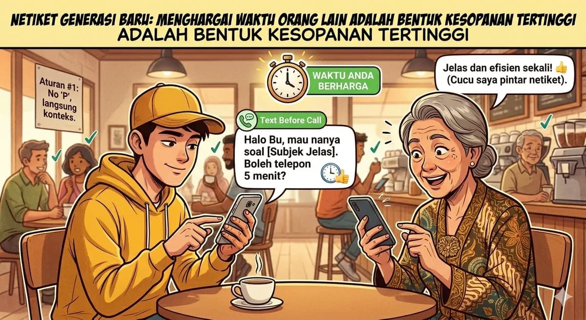 Netiket Generasi Baru: Mengapa Menghargai Waktu Orang Lain Adalah Bentuk Kesopanan Tertinggi Saat Ini