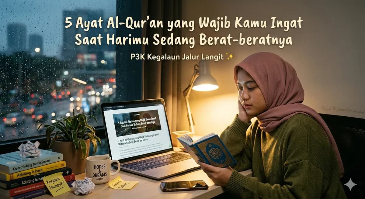 5 Ayat Al-Qur'an yang Wajib Kamu Ingat Saat Harimu Sedang Berat-beratnya