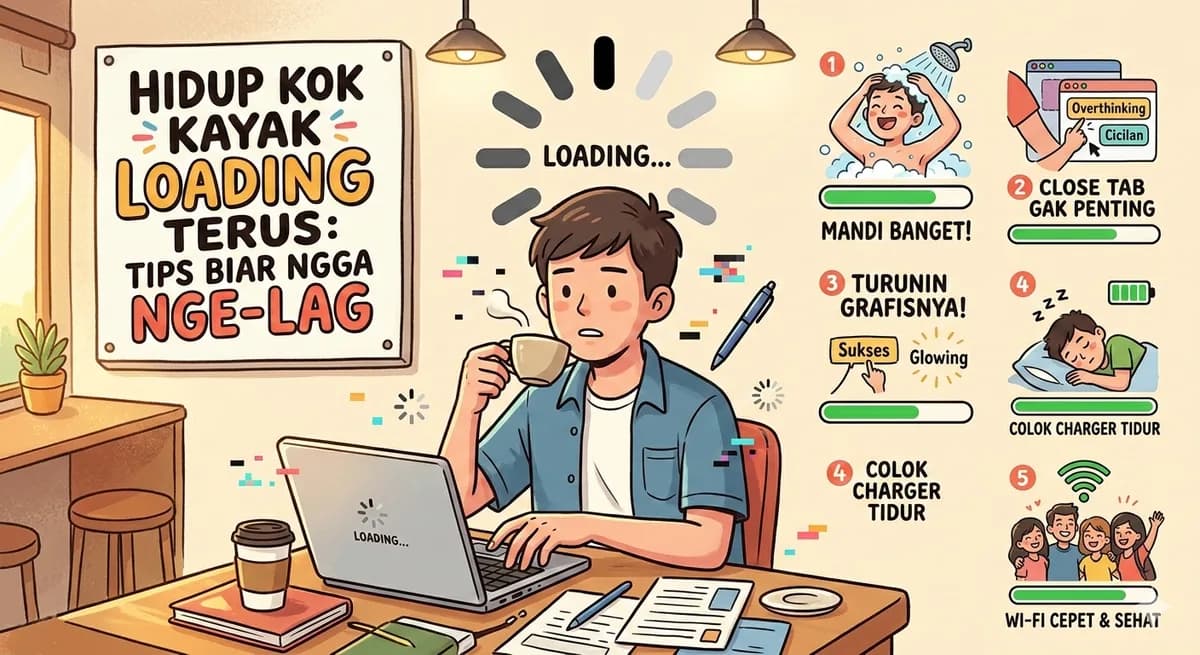Hidup Kok Kayak Loading Terus: Tips Biar Nggak Nge-lag