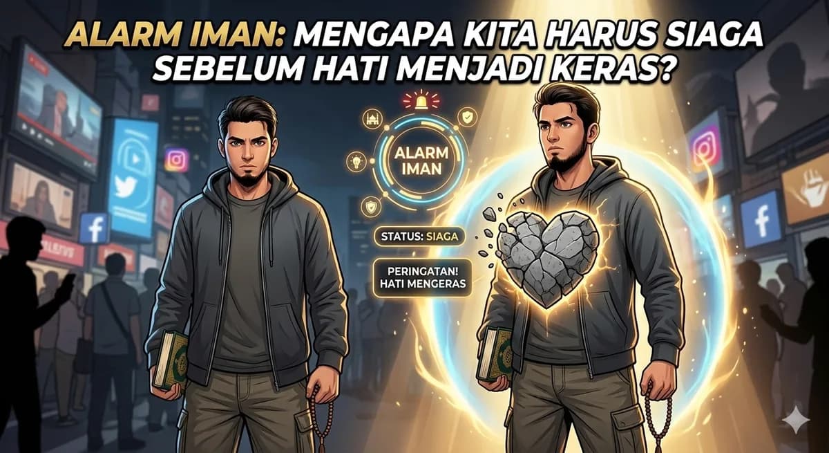Alarm Iman: Mengapa Kita Harus Siaga Sebelum Hati Menjadi Keras?