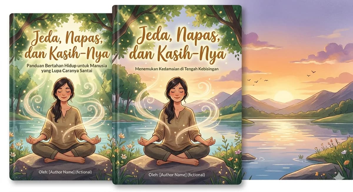 Jeda, Napas, dan Kasih-Nya: Panduan Bertahan Hidup untuk Manusia yang Lupa Caranya Santai