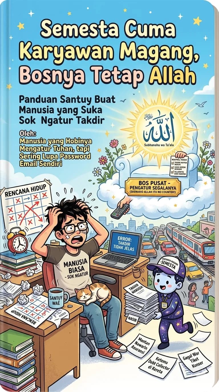 Semesta Cuma Karyawan Magang, Bosnya Tetap Allah: Panduan Santuy Buat Manusia yang Suka Sok Ngatur Takdir