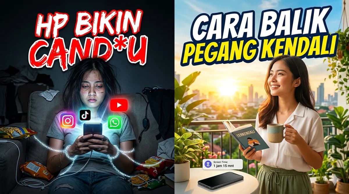 HP Kamu Lebih Galak dari Pacar? Ini Cara "Meninggalkan" Ayang Pipih Demi Waras Kembali