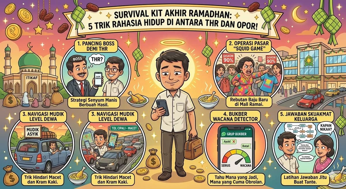 Survival Kit Akhir Ramadhan: 5 Trik Rahasia Hidup di Antara THR dan Opor!