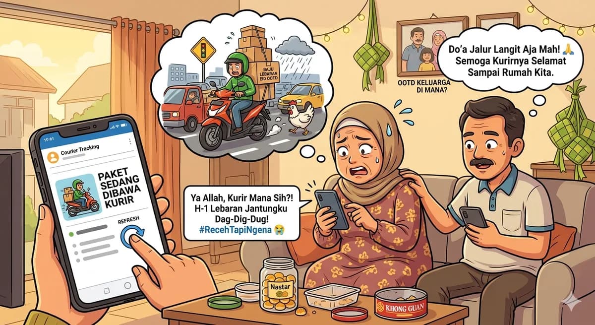 Misteri "Paket Sedang Dibawa Kurir": Sebuah Ujian Keimanan Paling Berat di Ujung Ramadhan