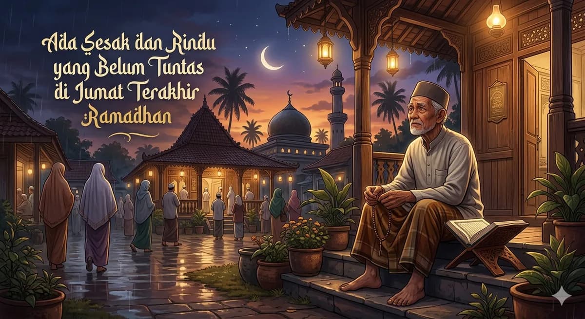 "Ada Sesak dan Rindu yang Belum Tuntas di Jumat Terakhir Ramadhan"