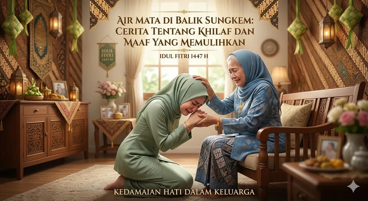 Air Mata di Balik Sungkem: Cerita Tentang Khilaf dan Maaf yang Memulihkan