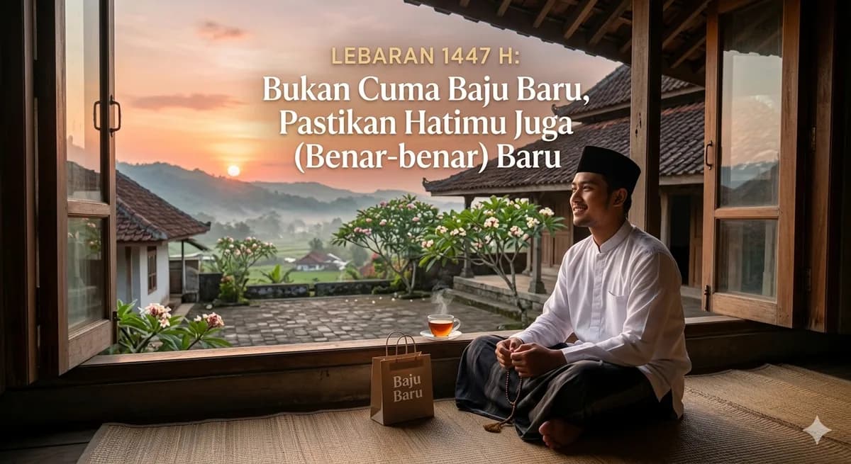 Lebaran 1447 H: Bukan Cuma Baju Baru, Pastikan Hatimu Juga (Benar-benar) Baru