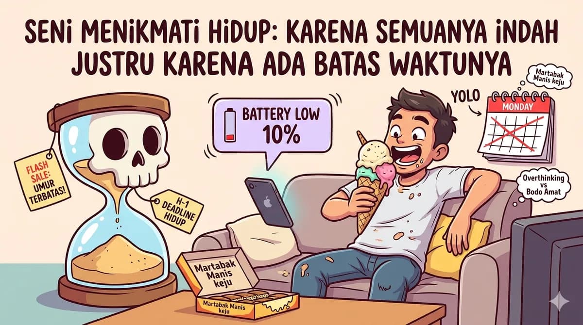 Seni Menikmati Hidup: Karena Semuanya Indah Justru karena Ada Batas Waktunya