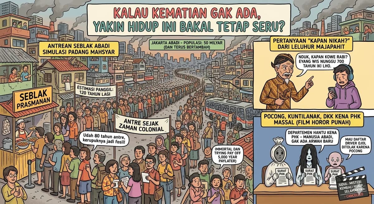 Kalau Kematian Gak Ada, Yakin Hidup Ini Bakal Tetap Seru?