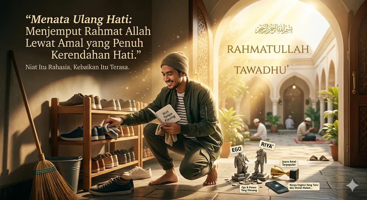 Menata Ulang Hati: Menjemput Rahmat Allah Lewat Amal yang Penuh Kerendahan Hati