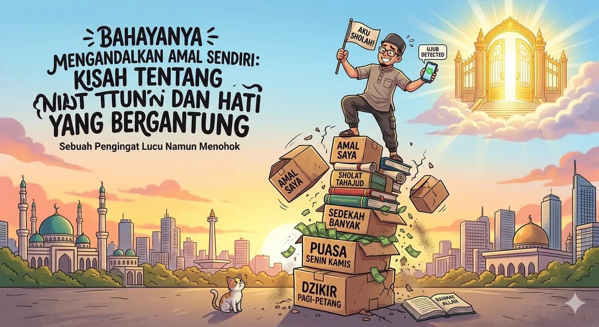 Bahayanya Mengandalkan Amal Sendiri: Kisah Tentang Niat dan Hati yang Bergantung