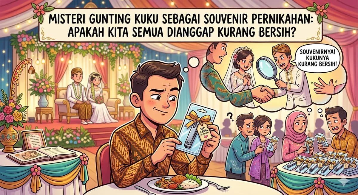 Misteri Gunting Kuku Sebagai Souvenir Pernikahan: Apakah Kita Semua Dianggap Kurang Bersih?