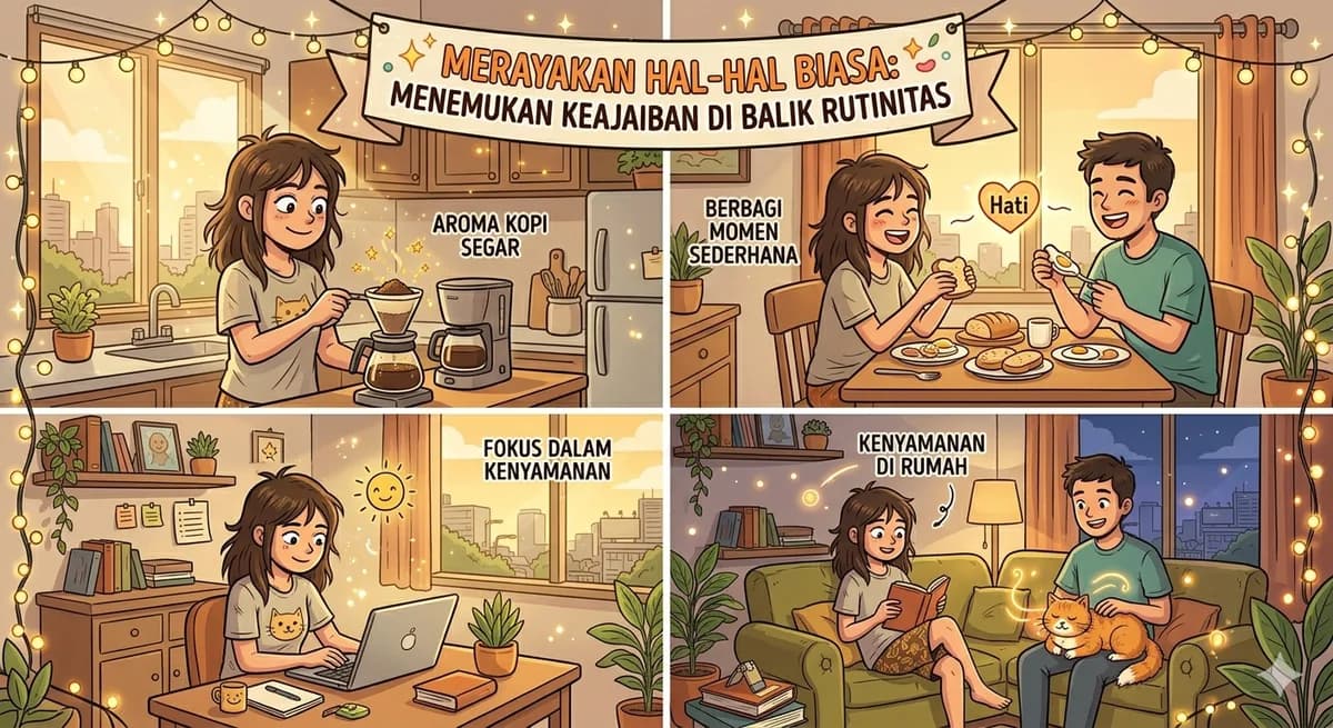 Merayakan Hal-Hal Biasa: Menemukan Keajaiban di Balik Rutinitas