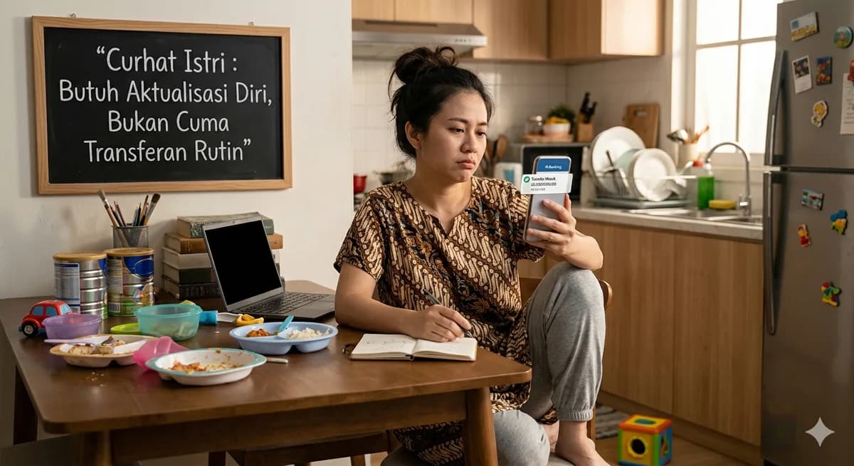 Curhat Istri: Butuh Aktualisasi Diri, Bukan Cuma Transferan Rutin