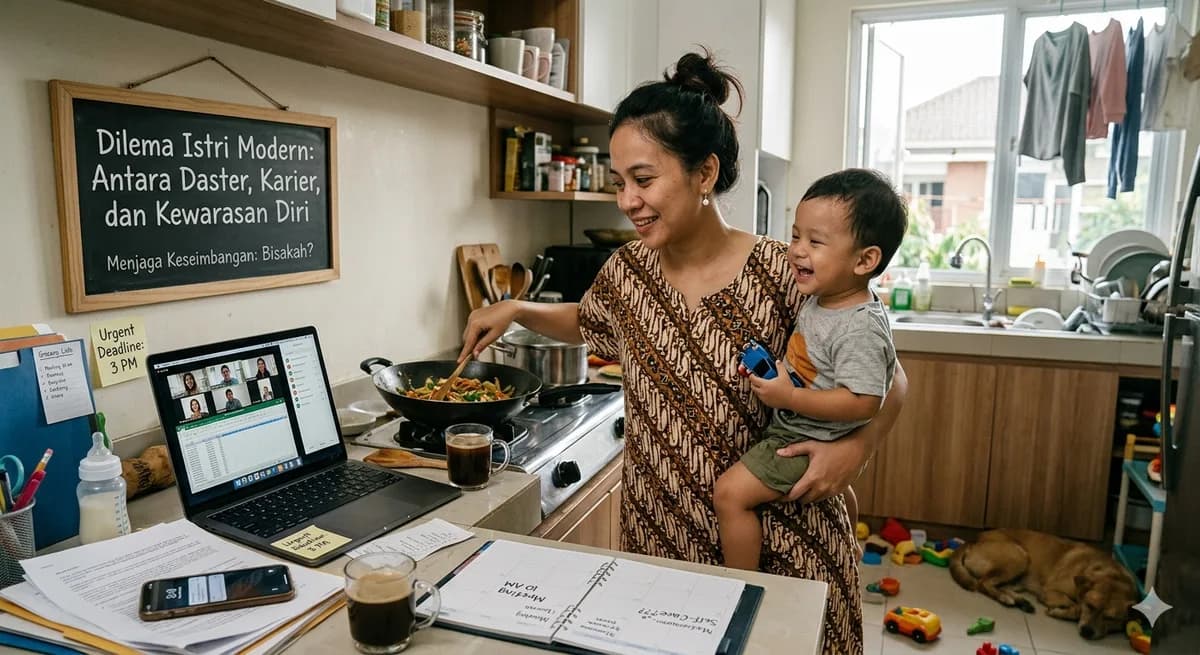 Dilema Istri Modern: Antara Daster, Karier, dan Kewarasan Diri